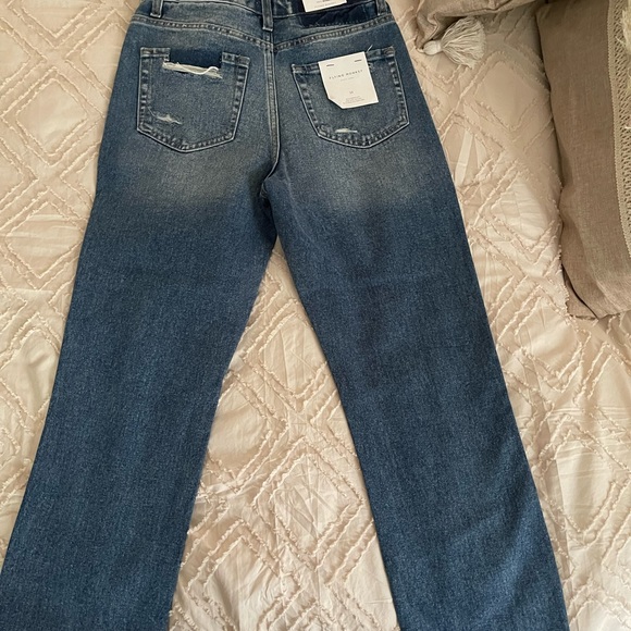 Fly monkey Capri black label exclusive to buckle ! Size 24 high wasted capris! - Picture 2 of 4